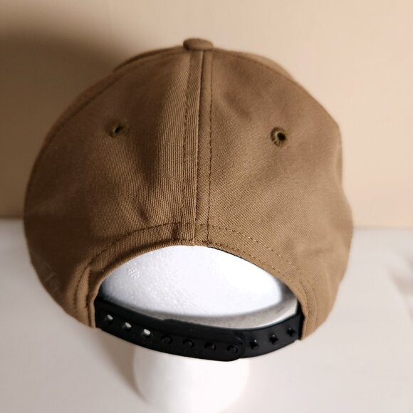 Banner & Oak Sierra Cap Tan Adjustable Snapback Hat Patch Outdoors USA Mountain - Picture 9 of 16